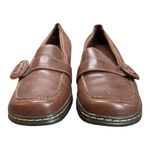 Naturalizer Leather Loafers Size 7.5 Olla Square Toe Slip On Shoes Photo 4