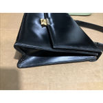 Martin's Black Leather Purse Handmade, Canadian Leather Handbag, Handbag Purse Photo 6