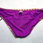 Old Navy  Purple Chevron Tie Swim Beach Cheeky Flirty Boho Bikini Bottom L Large Photo 6