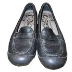 Merrell  Plaze Glide black leather wedge slip-on shoe women’s size 8 Photo 1