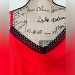 The Limited NWT  Red with Black Crochet Detailing Camisole, Brand New, Size 1X Photo 4