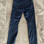 Nike  7/8 Leggings with Ribbed Detail Bluish Grey Size S Photo 6