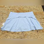 Lululemon Play Off the Pleats Mid-Rise Golf Tennis Skirt Pastel Blue Sz 10 Rare Photo 7