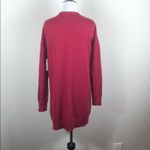 Abound  Red Cardigan Open Front Photo 5