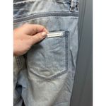 BCBGMAXAZRIA Distressed Boyfriend Jeans Light Wash Women's Size 29 Photo 3