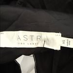 ASTR NWT  The Label Winica Black Belted Button Up Mini Shirt Dress Photo 4