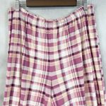 Cuddl Duds  Women Pajama Set XL Stretchy Plaid Sleepwear Lounge Comfy Soft Girl Photo 9