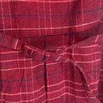 GO International Plaid Women’s Cowl Neck Pleated Skirt Midi Dress EUC Sz 11 Photo 3