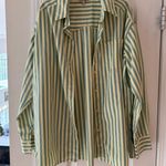 Verge Girl Oversize Striped Button Down Photo 0