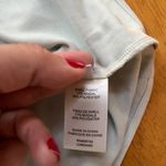 Rebecca Taylor ‎ Sand Washed Collared Shirt Blouse Light Sage Pullover, Size S Photo 8