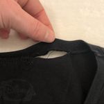 Disney Mickey Mouse The One & Only Butterfly Art Missy Black Shirt Women’s S. Photo 4