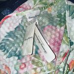 Tommy Bahama NWT  $138  Jacquard Floral Short Beach Tunic Cover-up Size S/M Photo 8