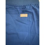 FIGS blue yola scrub drawstring pants women's Small Tall Skinny Uniform Medical Photo 9