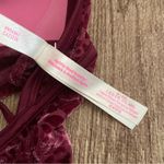 PINK - Victoria's Secret Victoria's Secret Pink Maroon Lightly Lined Bralette Size Medium Photo 5