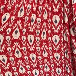 Anthropologie NWT Rujuta Sheth One Size Kaftan Dress Red Pattern Photo 7