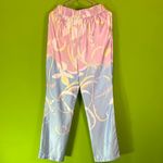 INC International Concepts Pink and Blue Floral Pantsuit Size 6 Photo 7