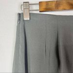 Ann Taylor Gray Silk Pencil Knee Length Skirt 2 Photo 2