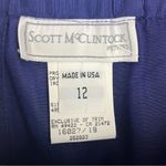 SCOTT McCLINTOCK American Vintage Purple Two Piece Suit Set, Size 12P Photo 1
