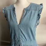 Kate Spade  • Blue Cream Dip Dye Denim Dress Photo 7