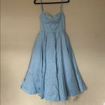 House Of CB HOUSE‎ OF CB 'Mademoiselle' Cinderella Blue Tulle Midi Dress NWOT size M A-C Photo 14