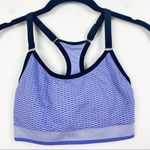 VSX VICTORIA'S SECRET SPORT Purple Ribbed Racerback Sports Bra Medium Support XS Photo 0