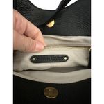 Banana Republic  Women's Black Leather Hobo Satchel Shoulder Tote Bag Photo 13