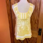 Miss Me  Embroidered Tank Top | Boho Lace Trim Sleeveless Blouse Photo 10
