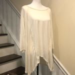 Prómesa Women’s 3/4 Sleeve Flat Knit Sidetail Shark Bite Tunic Photo 1