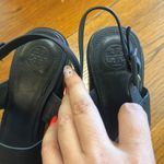 Tory Burch Delaney Embellished Leather Block Heels Photo 3