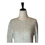 Club Monaco Sweater Women Small Gray Wool Cashmere Blend Bell Sleeve Andreah Photo 4