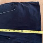 Athleta Women's Black Drawstring Zipper Pocket Trekkie North Skort Size 4 Photo 7