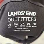 LANDS END Black Polo 4XL Size 4X Photo 5