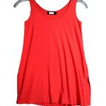 Sympli Shirt Womens 2 Orange Tank Layering Travel‎ Friendly Neutral Minimalist Photo 0