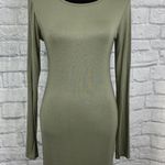 Julietta 1 Julietta New bodycon longsleeve crewneck maxi dress size medium women Photo 1