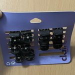 Claire’s black mini hair clips Photo 3