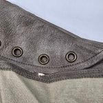 Zemeta Attic Box Tie Micro Skirt in Taupe Tan Size XS Photo 5