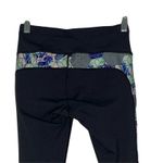 Calia Pants Womens XS Crop Leggings Black Multicolored Graphic Print Athleisure Photo 3