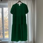 Le masterpiece Green balloon puff dress. S Photo 1