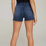 Good American cut off denim shorts blue 464 sz 24 Photo 4