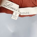 Lovers + Friends Dream Vacay Lace Mini Dress Mauve Pink Off the Shoulder Small Photo 9