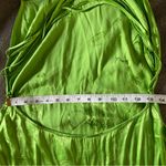 Rat & Boa Carine Green Floral Jacquard Open Back Corset Maxi Dress Medium Photo 5
