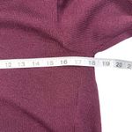 St. John  Vintage Santana Knit Gold Button Plum Cardigan 4 Photo 4