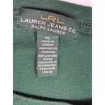 Lauren Jeans Co Ralph Lauren Green Long Sleeve shirt Women's XL Zipper Detail Photo 1