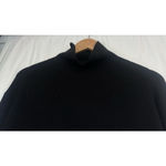 Rag and Bone New York Black Mock Neck Pullover Sweater Merino Wool Minimal Luxury Photo 1