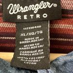 Wrangler  Retro XL Long Sleeve Aztec Back tribal Western Shirt Photo 3