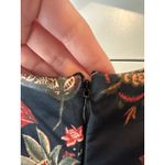 Cara Cara NWT Veronica Strapless Bubble Dress Multi Jacobean Black Velvet Bow 6 Photo 8