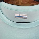 Columbia Aqua Blue Long Sleeve Graphic Omni-Shade Top Women's Size 2X Photo 2