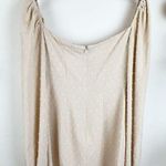 NWT Rumer Delilah Long Sleeve Mini Dress in Nude Size Small Photo 3