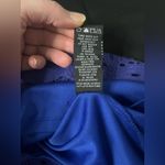 Ronni Nicole  Women’s Blue Lace Midi Dress Size 6 Photo 6