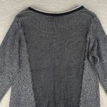 Vince Camuto Turo by  Navy Blue Knit Sweater‎ Women's Size Medium Photo 4